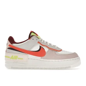 Air Force 1 Shadow Team Red Orange Pearl Silver Touch