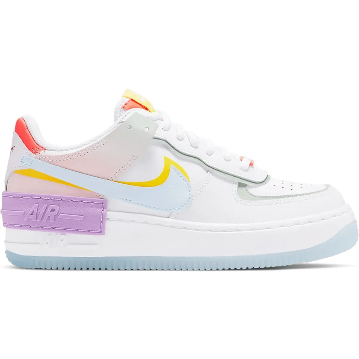 Air Force 1 Shadow White Hydrogen Blue soft feel