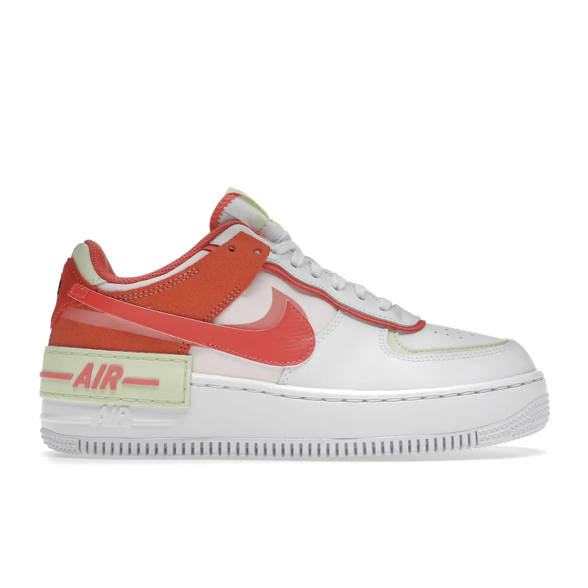 Air Force 1 Shadow White Magic Ember Chain Link Dual Base