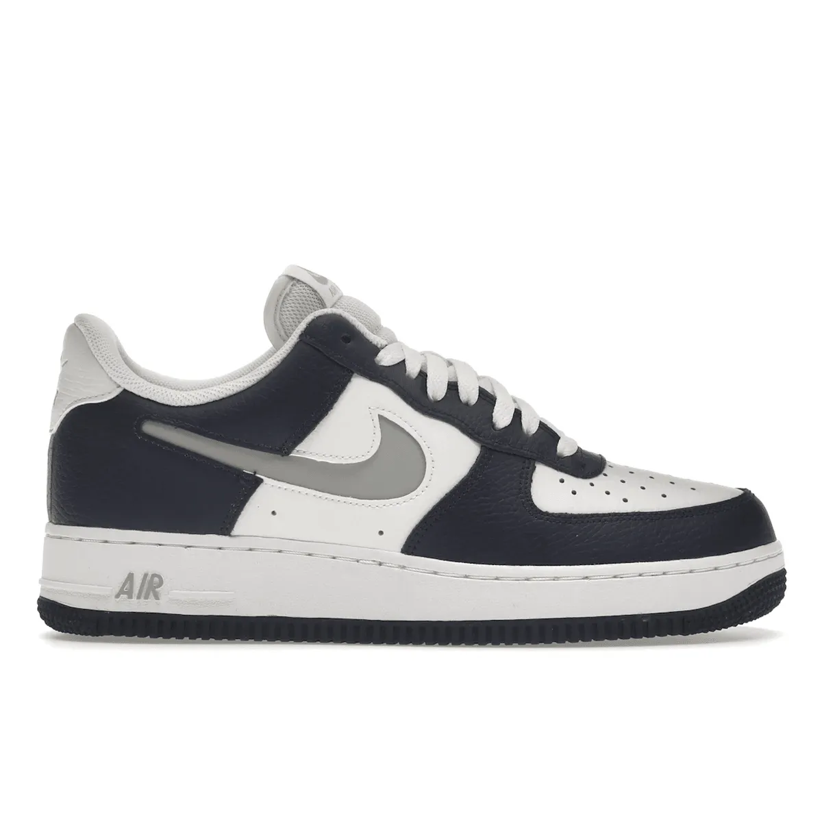 Air Force 1 White Navy Grey Trendy Edge