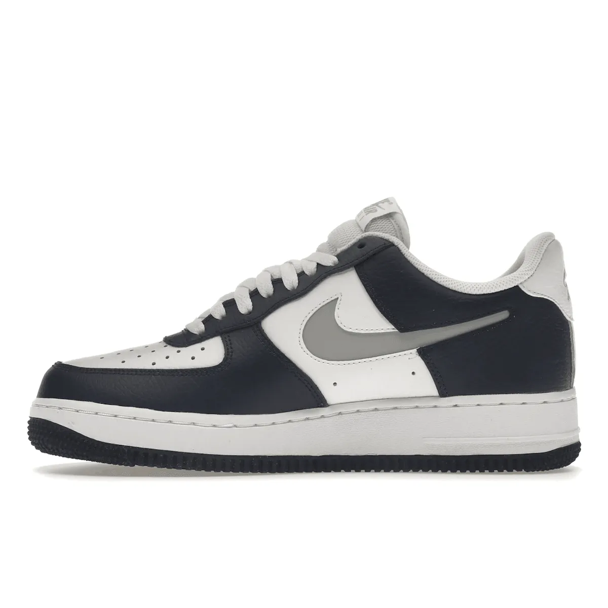 Air Force 1 White Navy Grey Trendy Edge