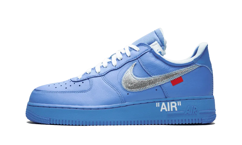 Cloud Ease Wide Sole Air Force 1 X Off White MCA University Blue