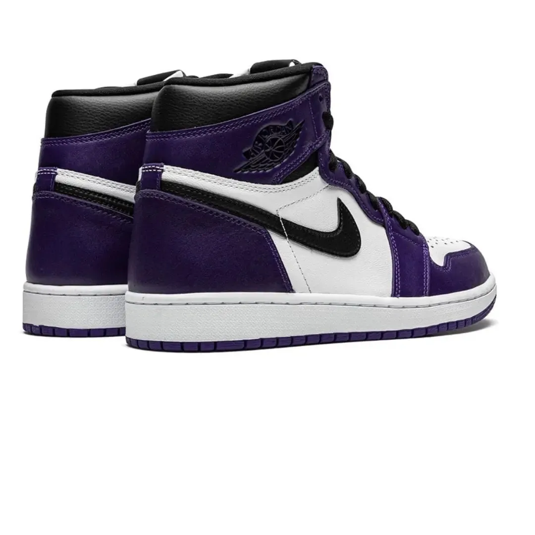 Air Jordan 1 Court Purple Casual Appeal