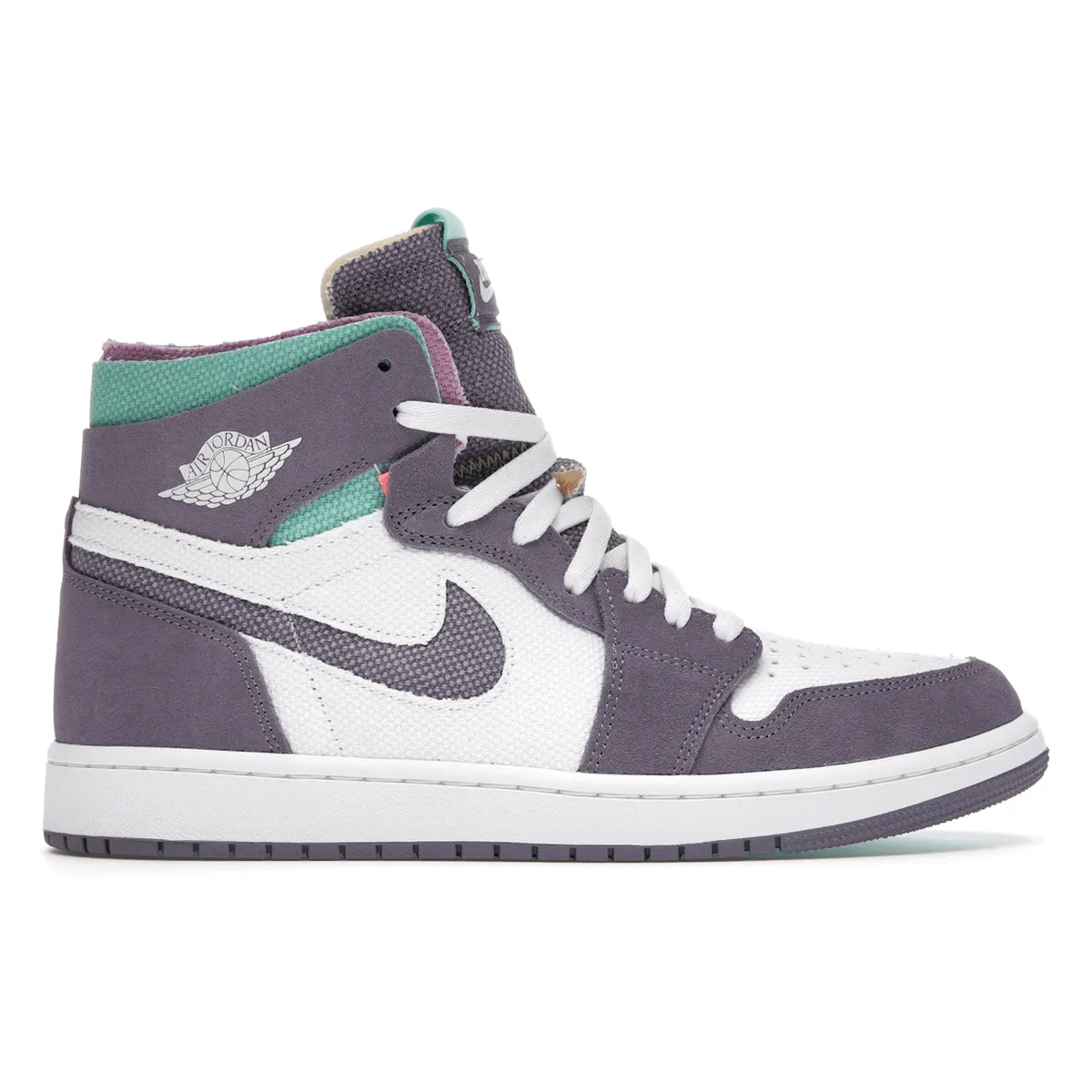 Air Jordan 1 High Zoom Air CMFT White Daybreak Tropical Twist Comfortable Traction