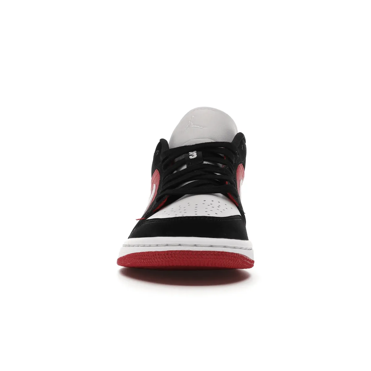 Air Jordan 1 Low Black White Gym Red Ultimate Durability