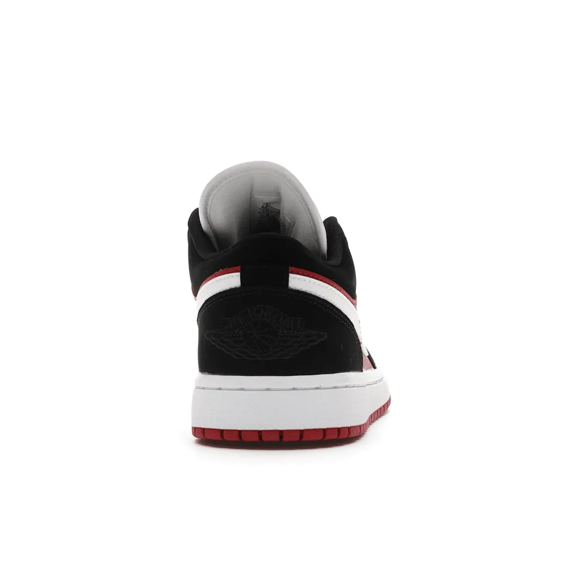 Air Jordan 1 Low Black White Gym Red Ultimate Durability