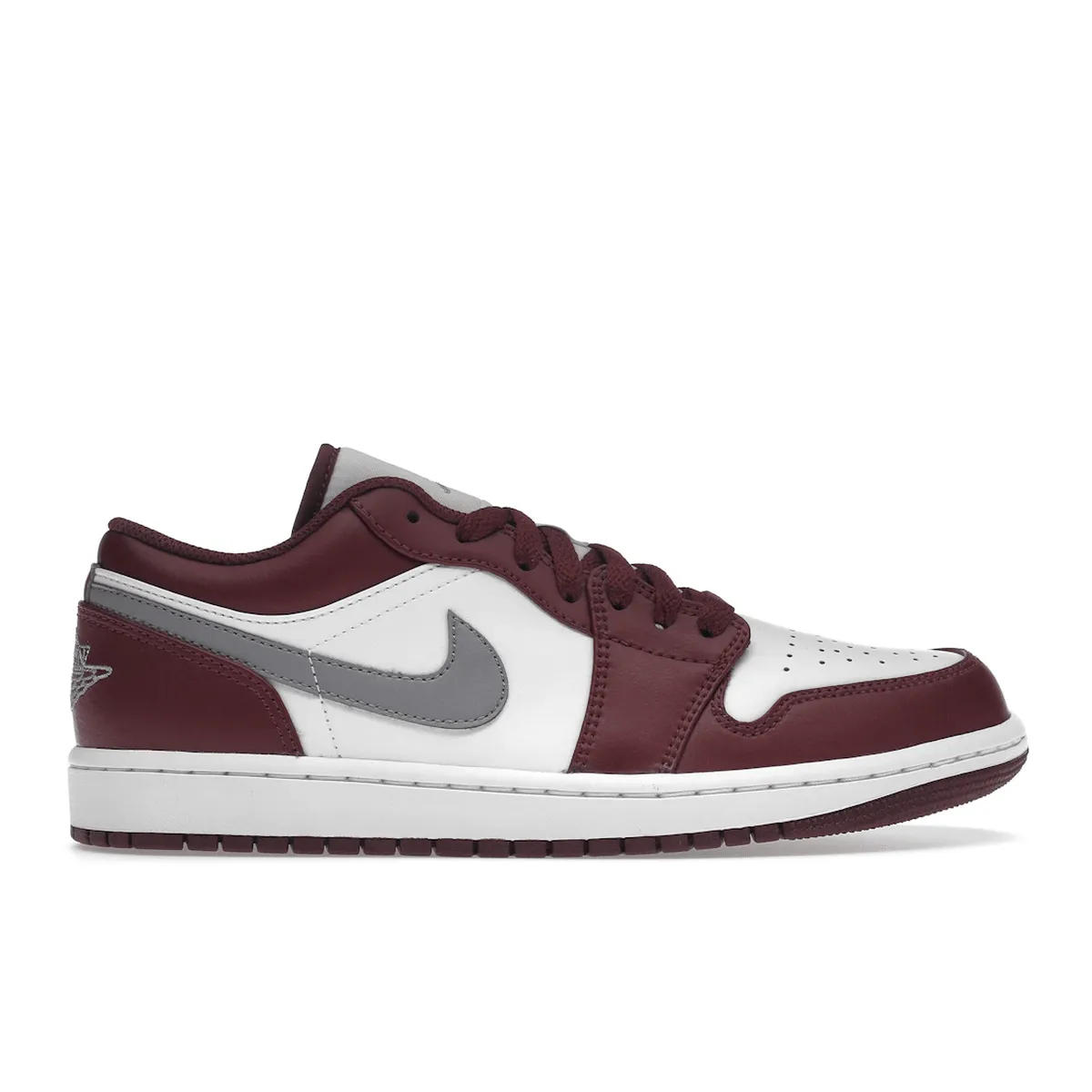 Air Jordan 1 Low Bordeaux Dual Density Cushion