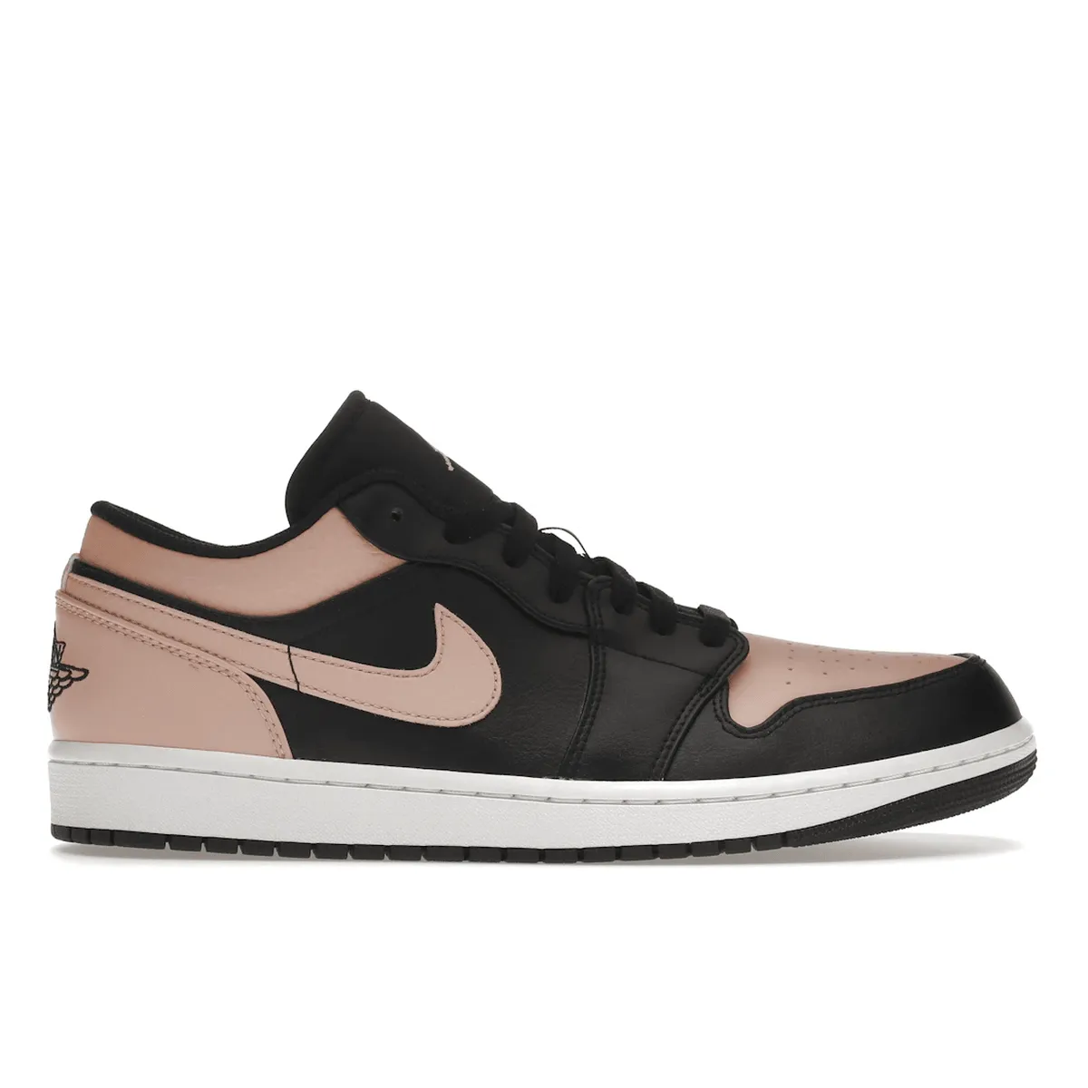 Air Flow System Reinforced Toe Guard Air Jordan 1 Low Crimson Tint