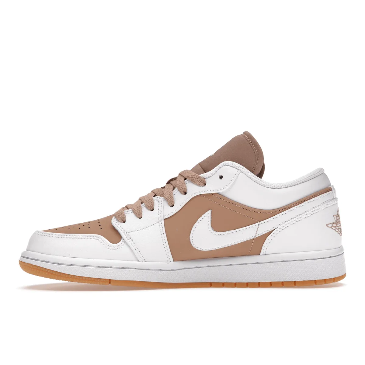 Air Jordan 1 Low Gum White Edge Response Zone