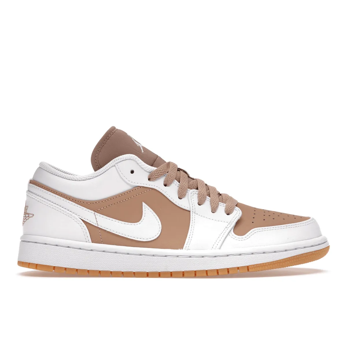 Air Jordan 1 Low Gum White Edge Response Zone