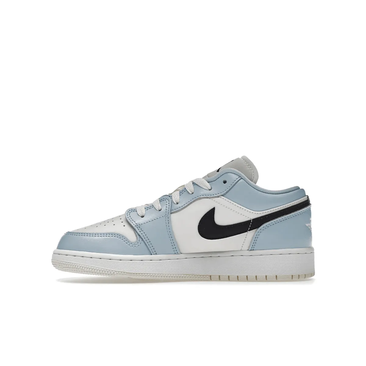 Air Jordan 1 Low Ice Blue Black Relaxed Fit
