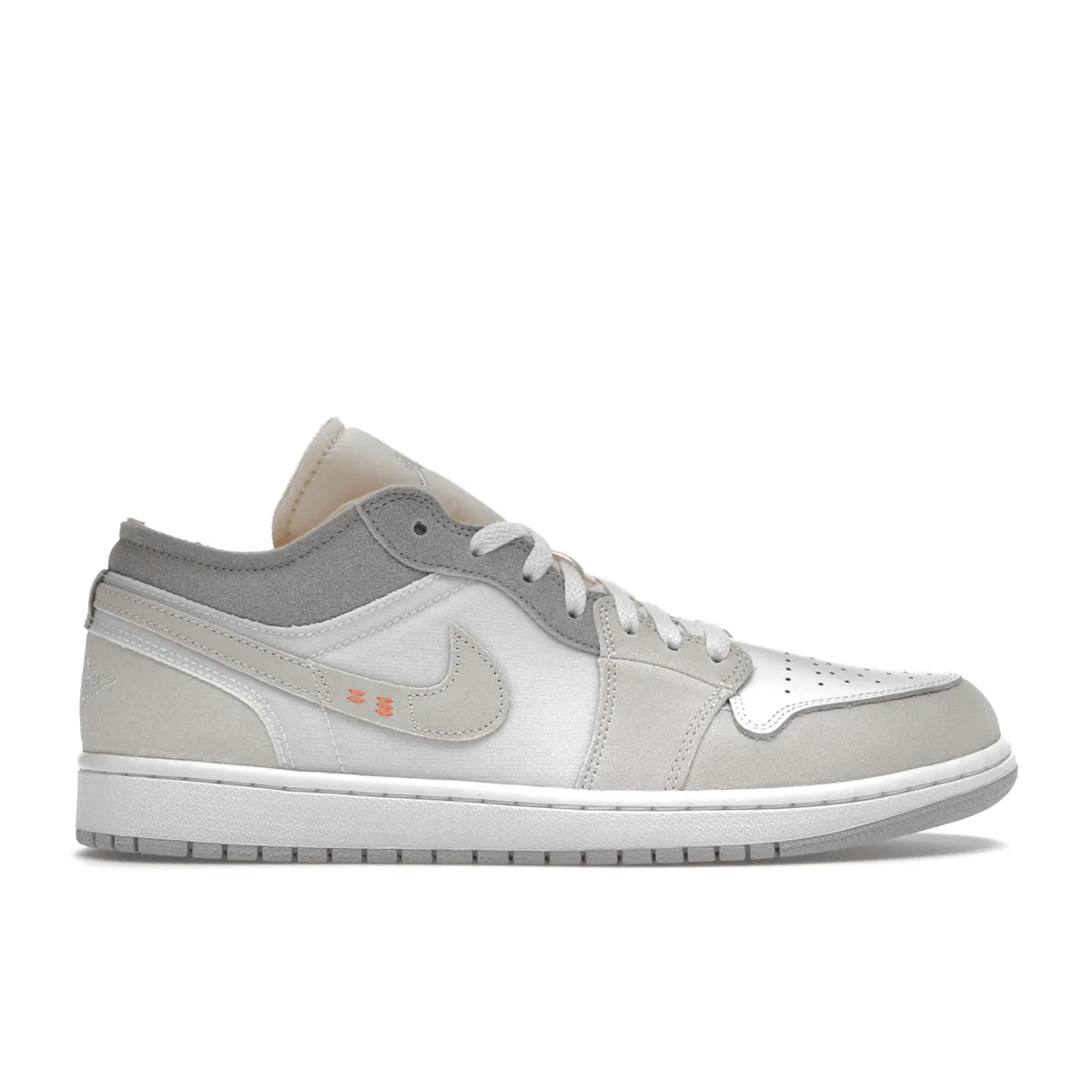 Air Jordan 1 Low Inside Out White Phantom Comfortable Footwear