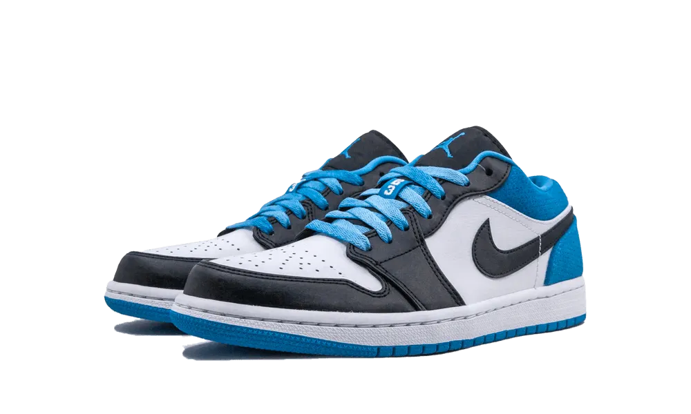 Air Jordan 1 Low Laser Blue Jump Ready Core