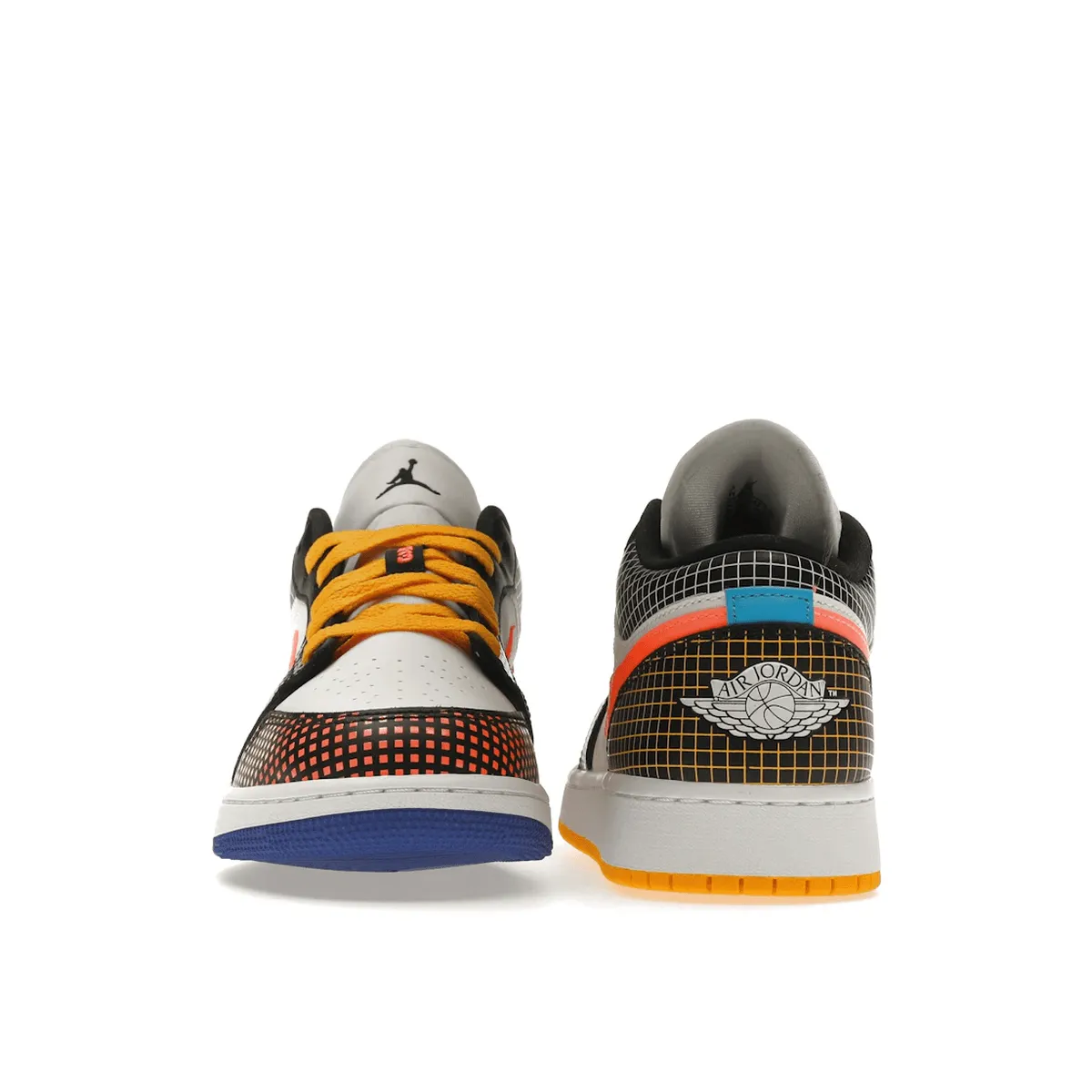 Air Jordan 1 Low MMD Multi-Color Grid Stylish Footwear