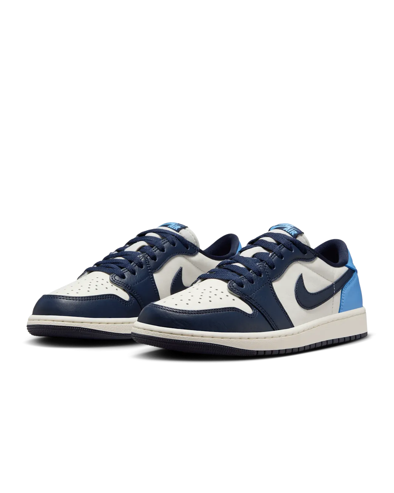 Air Jordan 1 Low OG Obsidian UNC All-day arch support