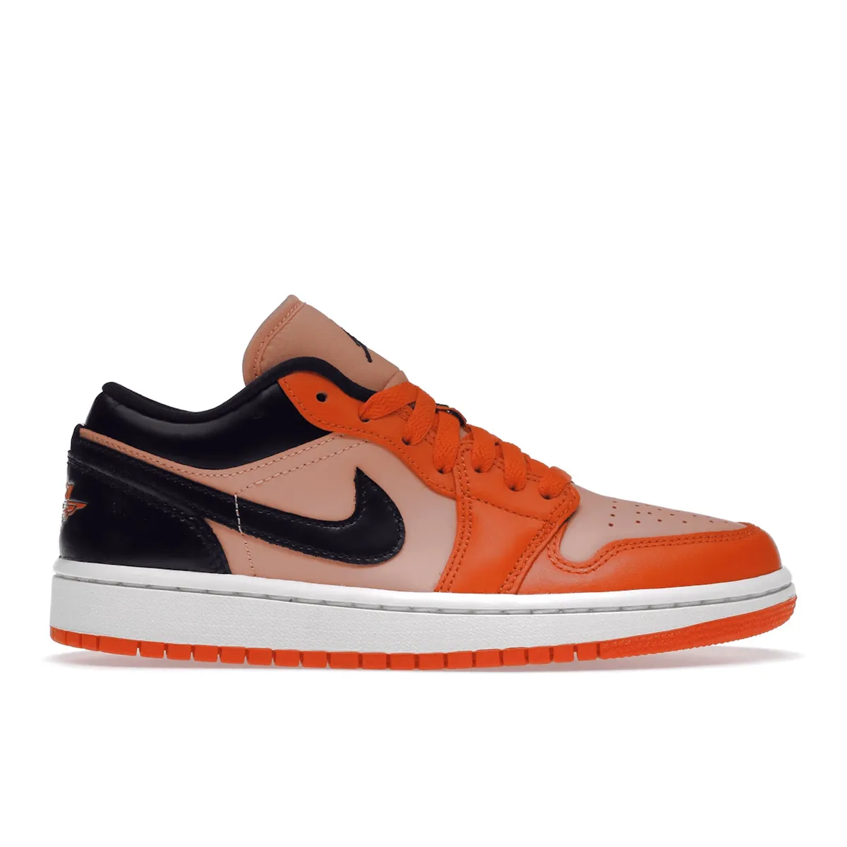 Grip Control Shoes Air Jordan 1 Low Orange Black