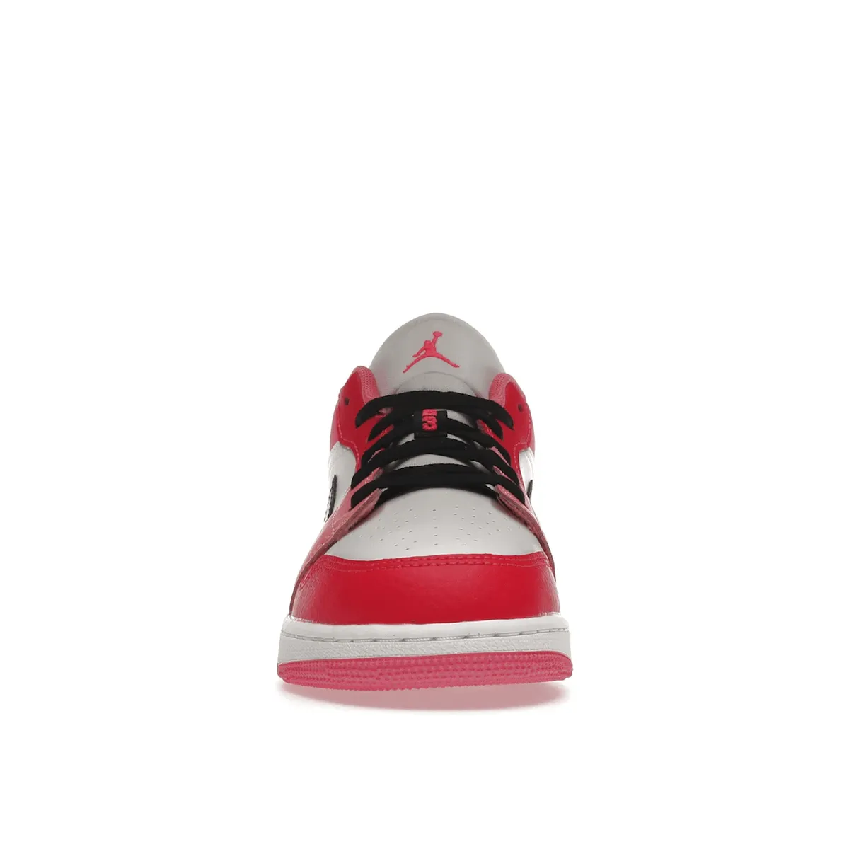 Air Jordan 1 Low Pink Red Impact Zone Cushion