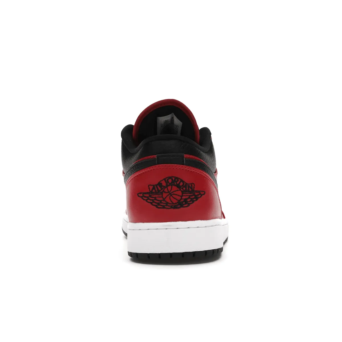 Air Jordan 1 Low Reverse Bred Pebbled Swoosh Speed Fit
