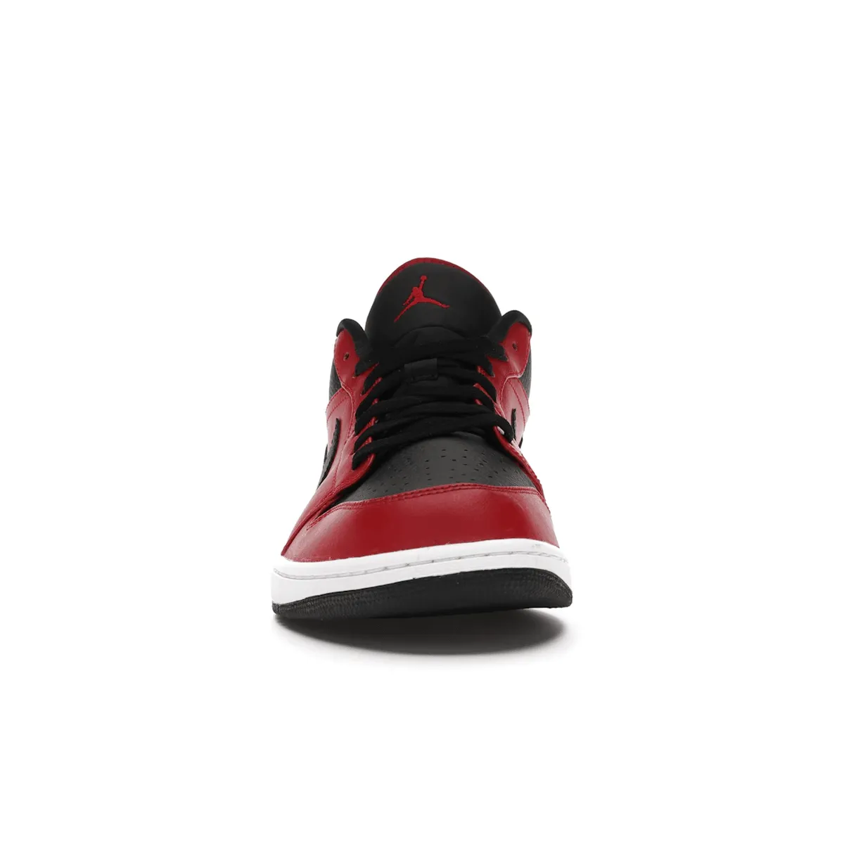 Air Jordan 1 Low Reverse Bred Pebbled Swoosh Speed Fit