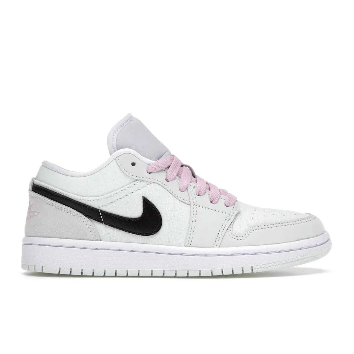 Air Jordan 1 Low SE Barely Green Traction Jump