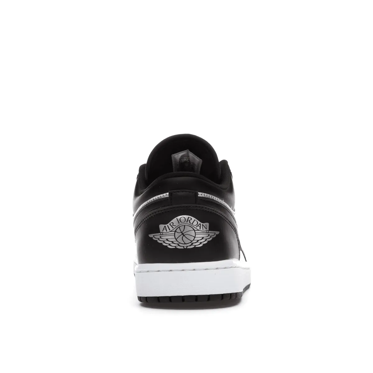 Air Jordan 1 Low SE Black Metallic Silver Low Ankle Style