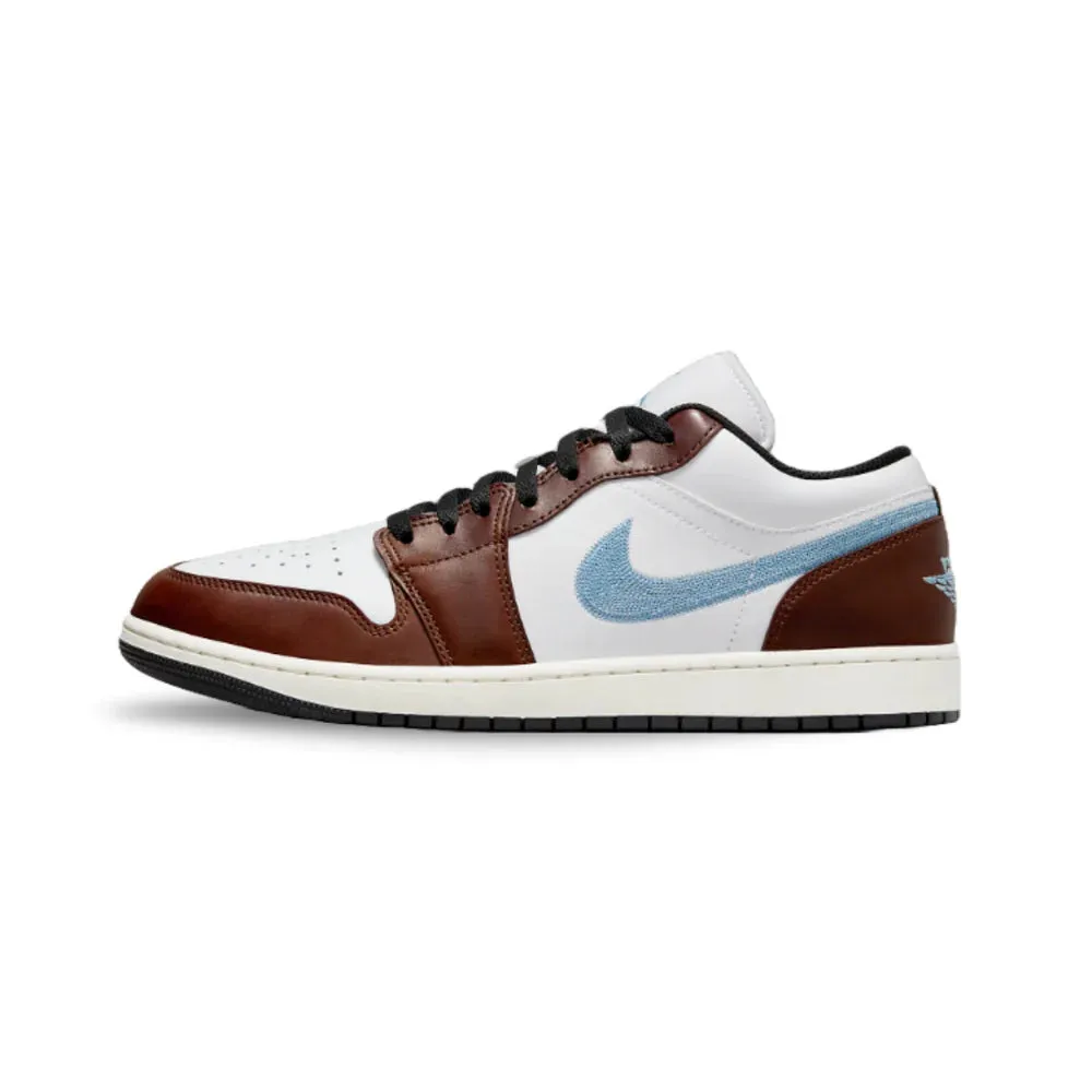 Air Jordan 1 Low SE Brown Blue Grey Soft Lining