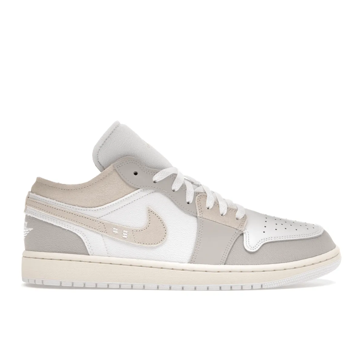 Air Jordan 1 Low SE Craft Inside Out Tech Grey Side Grip Platform