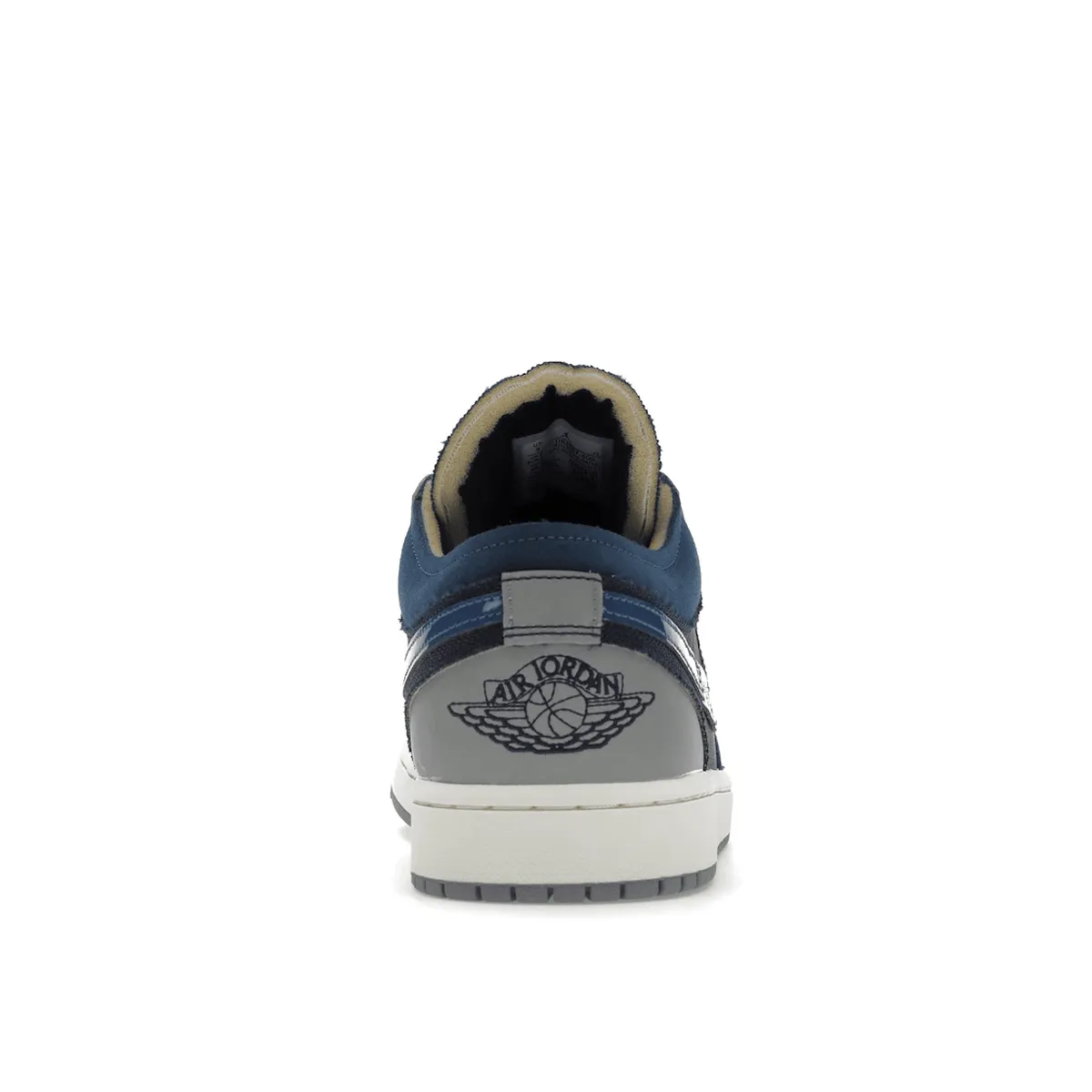 Air Jordan 1 Low SE Craft Obsidian French Blue Ashen Slate White Comfortable buckles
