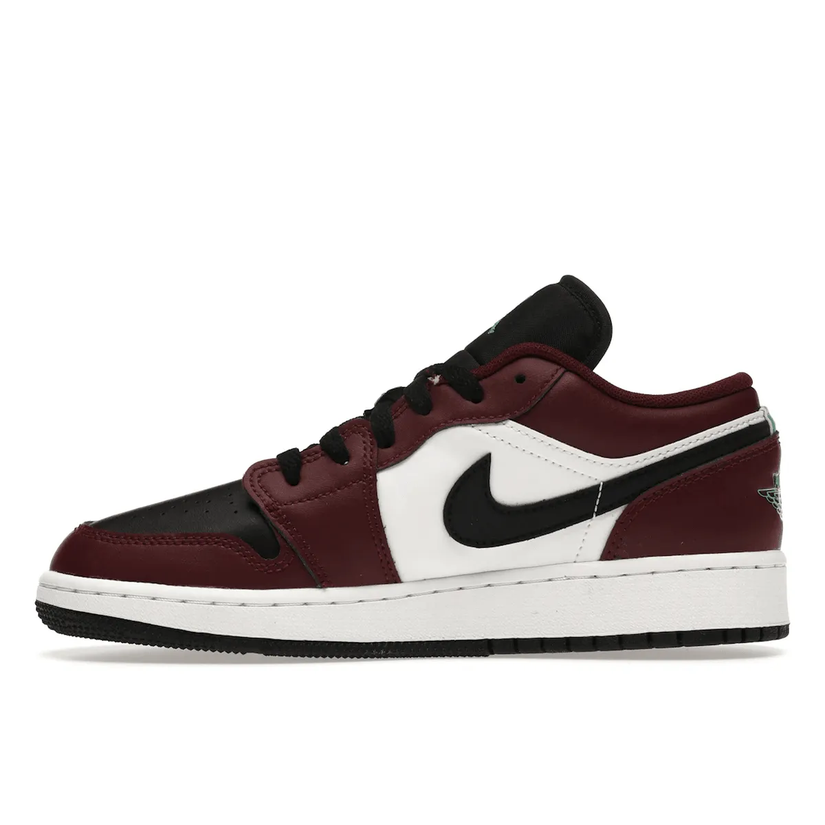 Air Jordan 1 Low SE Dark Beetroot Roma Green Ultimate Motion