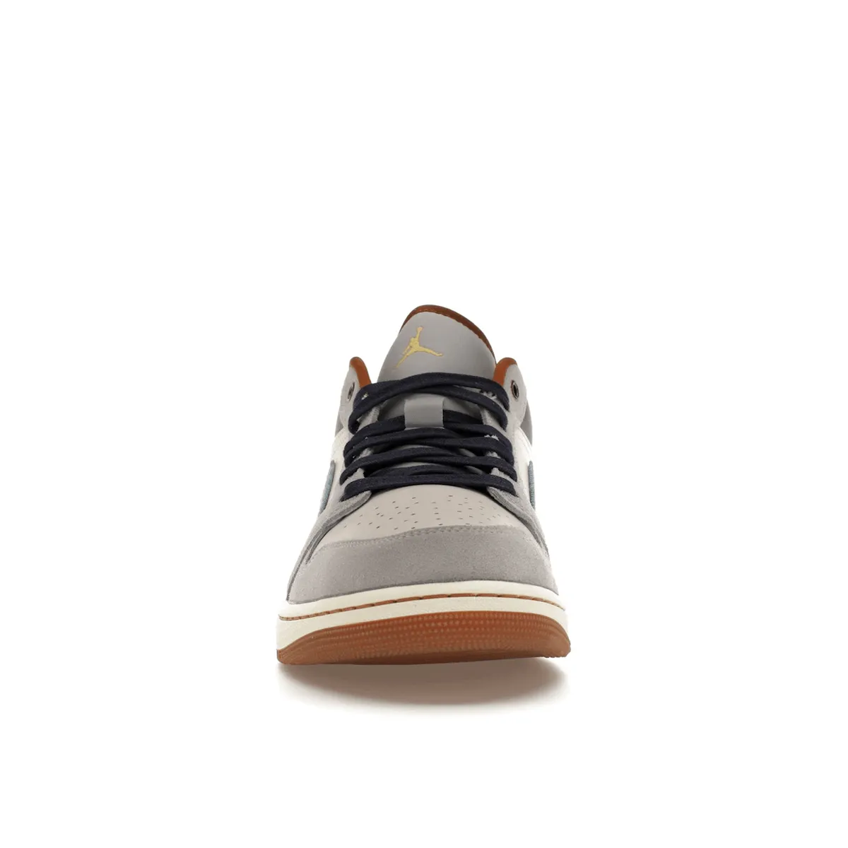 Air Jordan 1 Low SE Phantom Repaired Denim Swoosh Anti Slip Feature