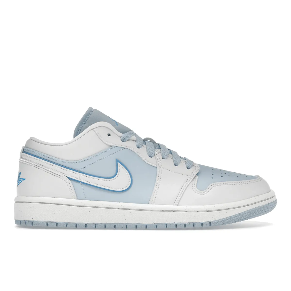 Quick Flex Quick Play Start Air Jordan 1 Low SE Reverse Ice Blue