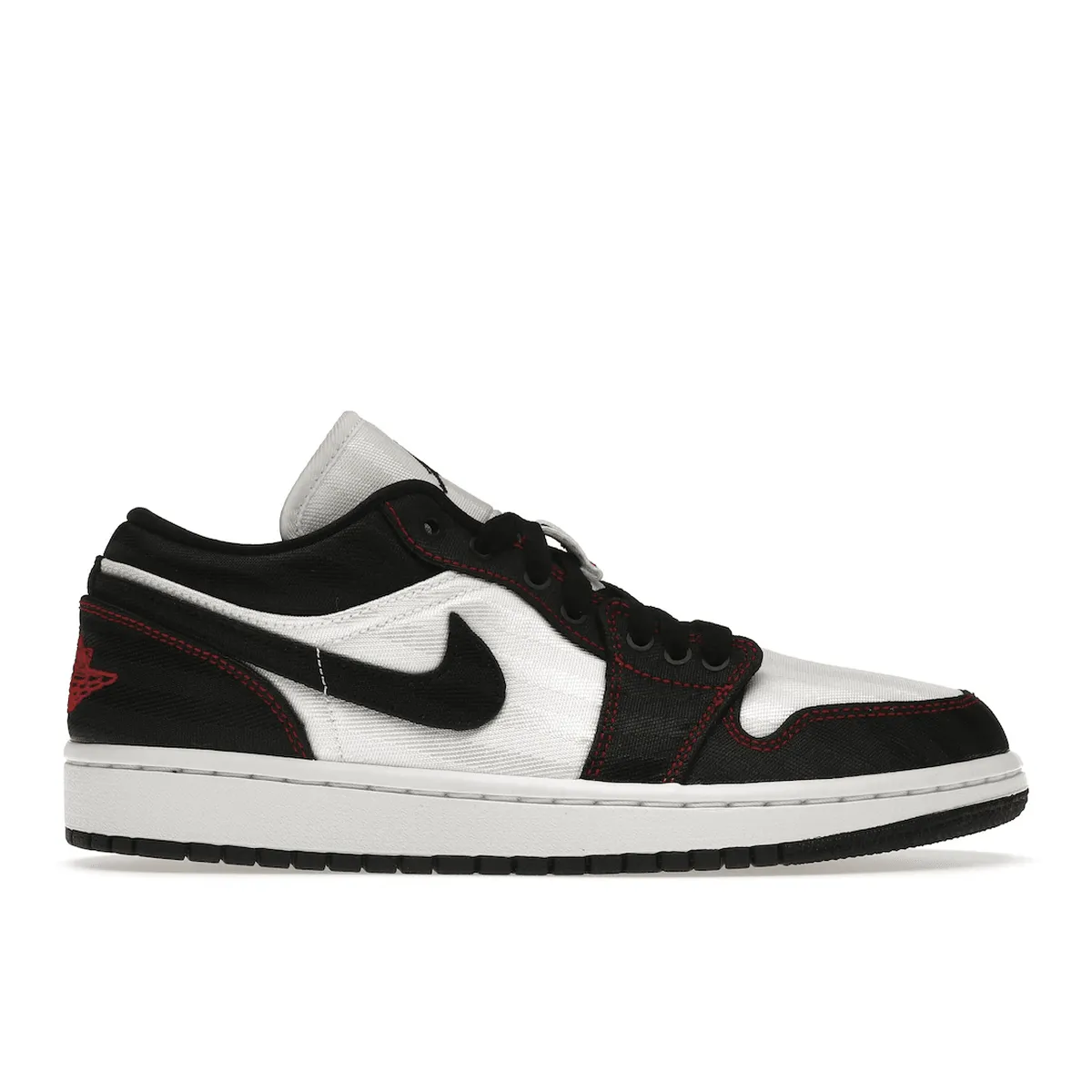 Air Jordan 1 Low SE Utility White Black Gym Red Strong Traction