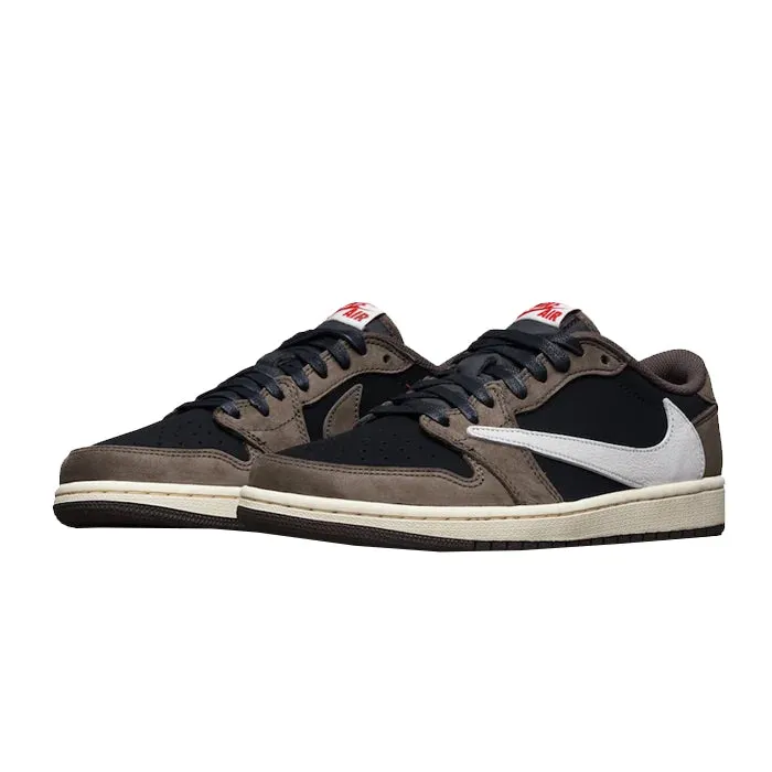 Air Jordan 1 Low Travis Scott Mocha Edge Fit