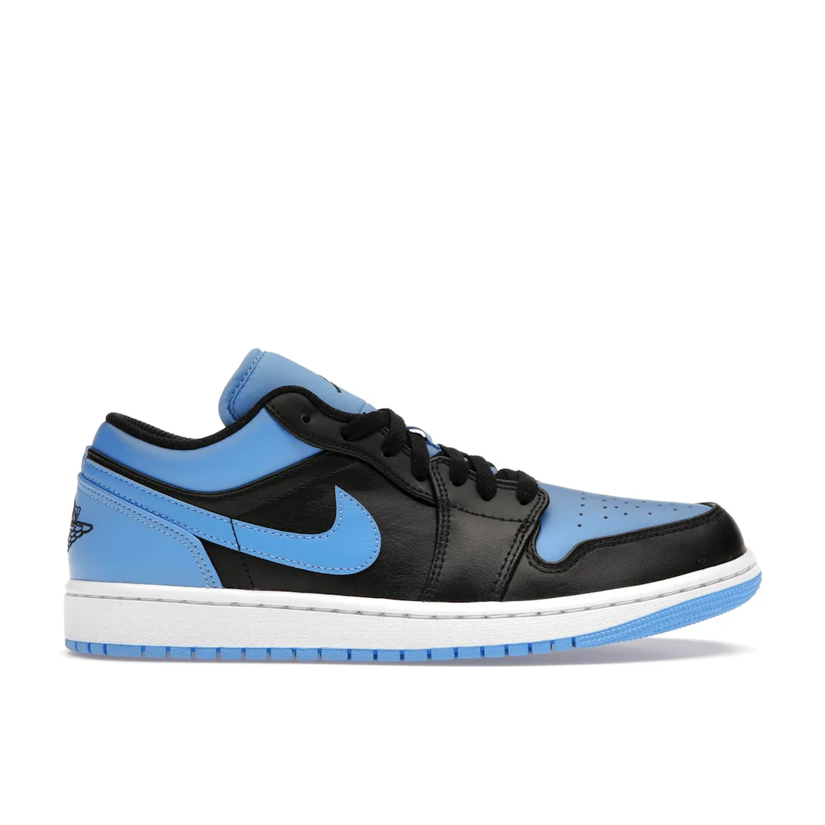 synthetic material Speed Jump Air Jordan 1 Low University Blue Black