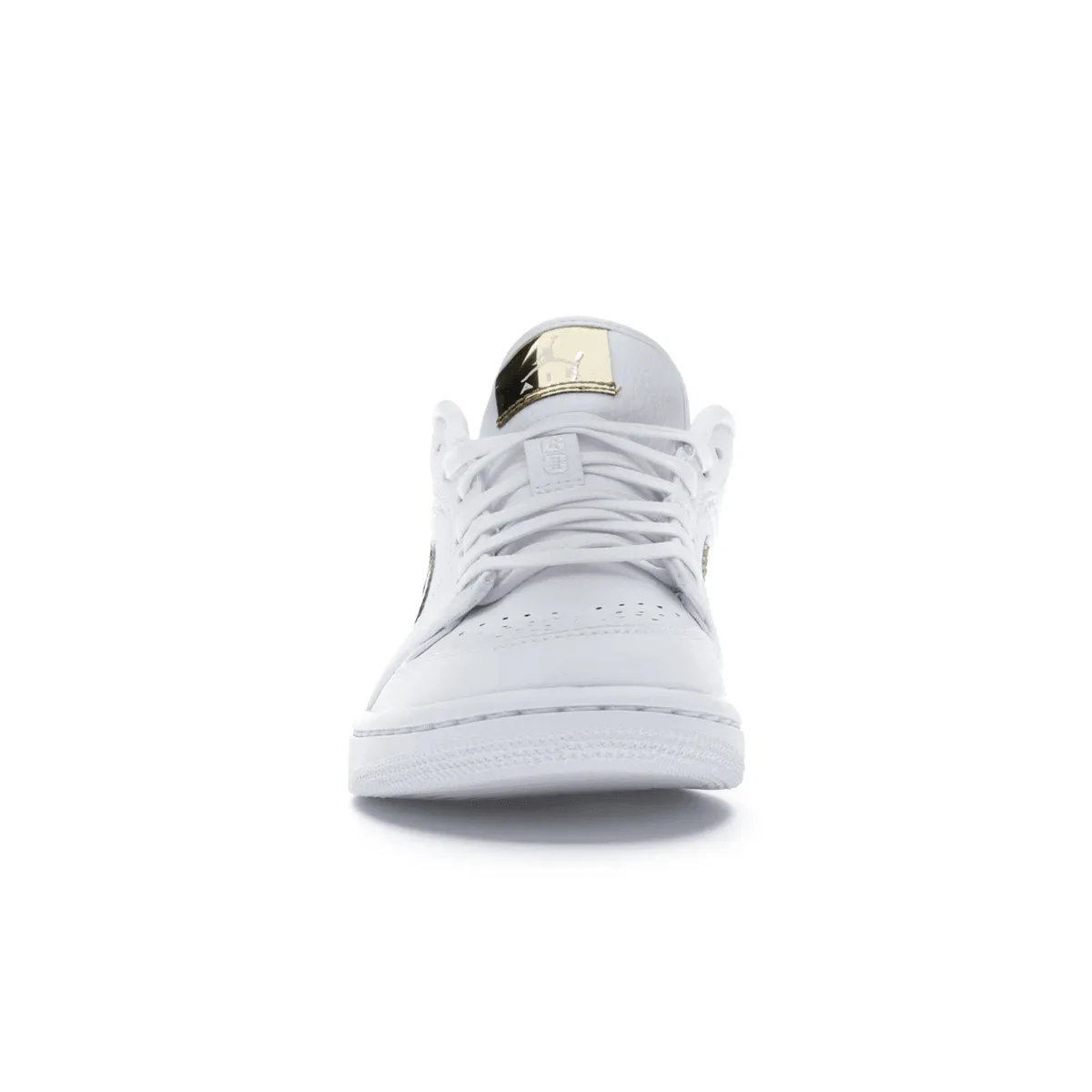 Air Jordan 1 Low White Metallic Gold Lightweight Build