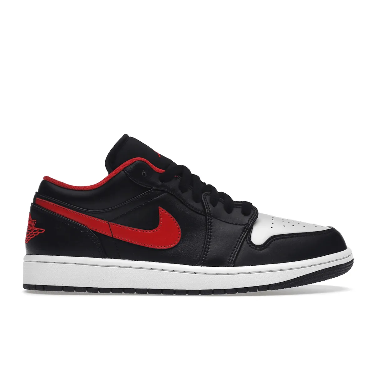 Air Jordan 1 Low White Toe Edge Lock System