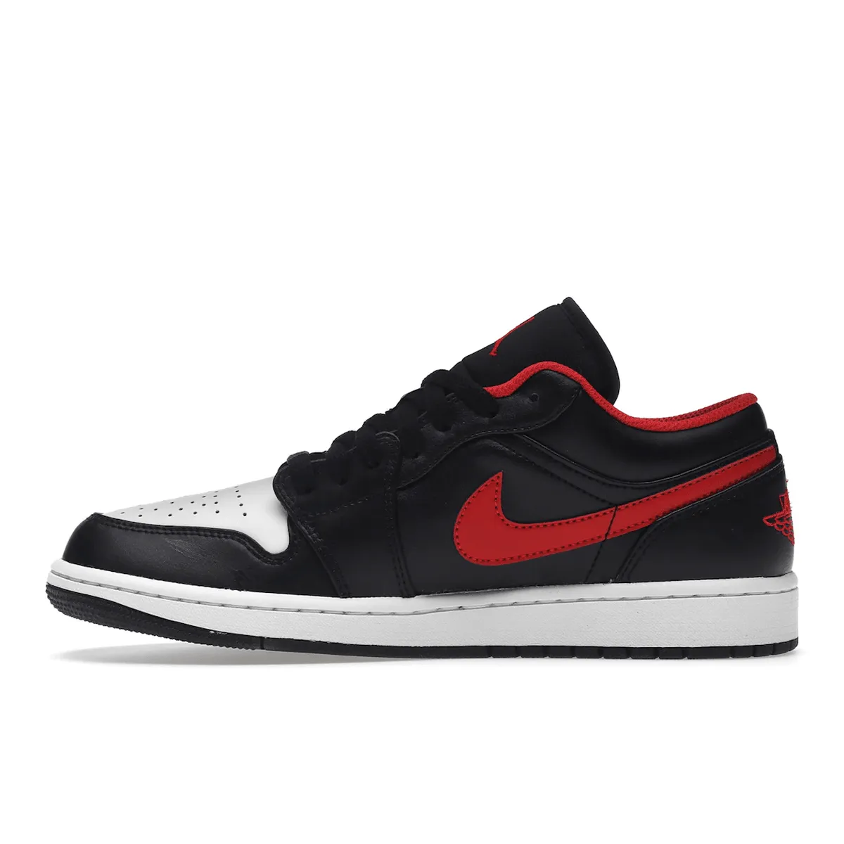 Air Jordan 1 Low White Toe Edge Lock System