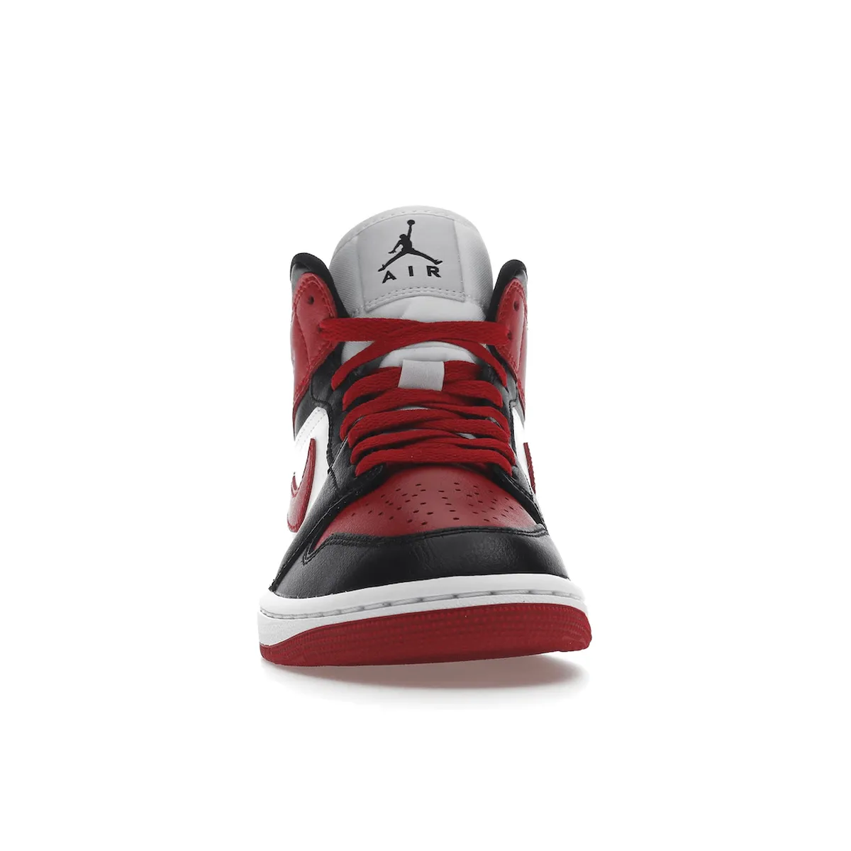 Air Jordan 1 Mid Alternate Bred Toe Professional Performance