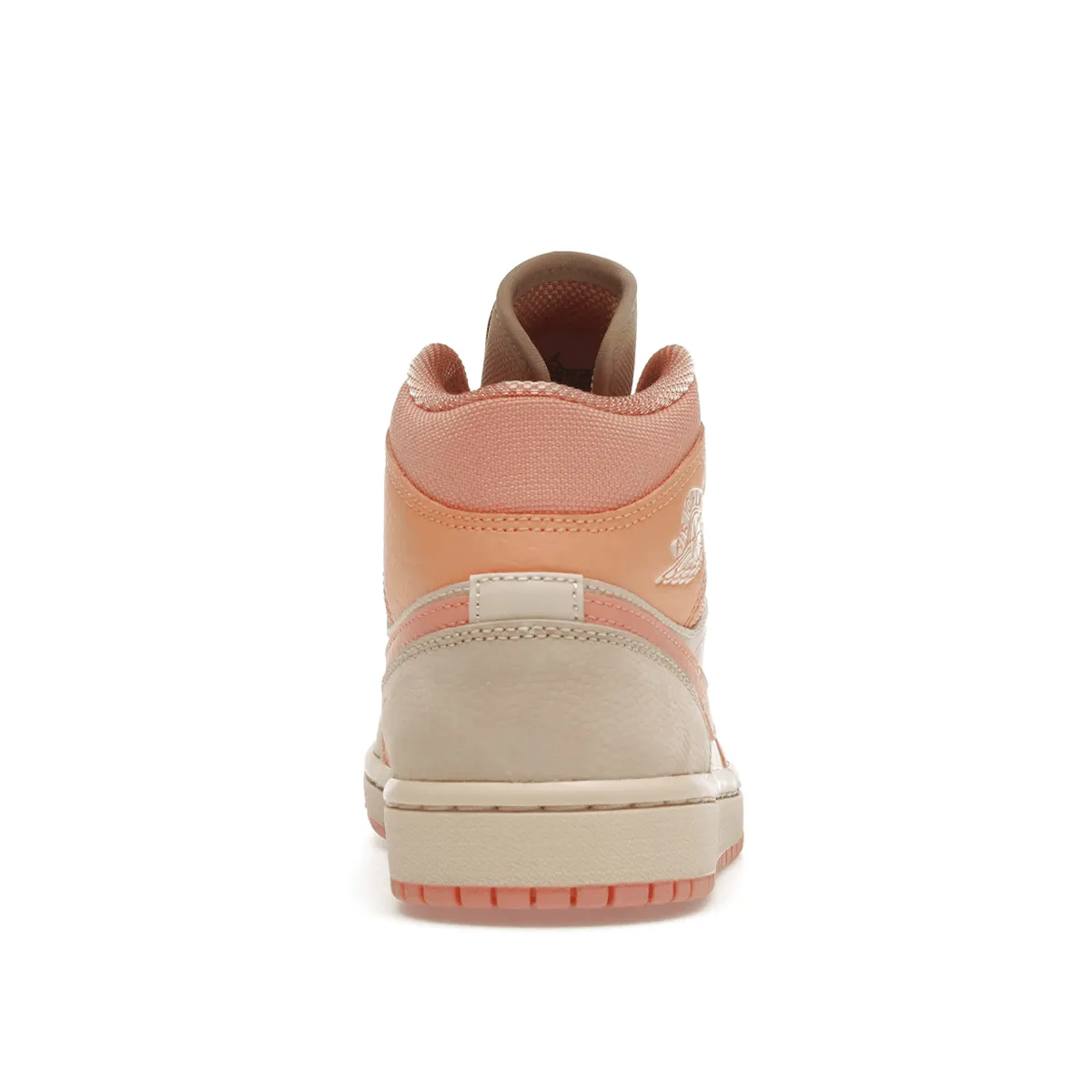 Air Jordan 1 Mid Apricot Orange Maximum Stability