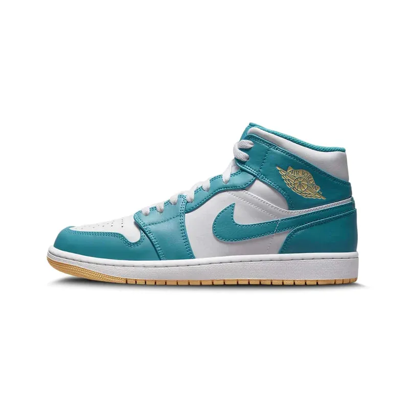 Air Jordan 1 Mid Aquatone (GS) All Terrain Shoes Road Fit