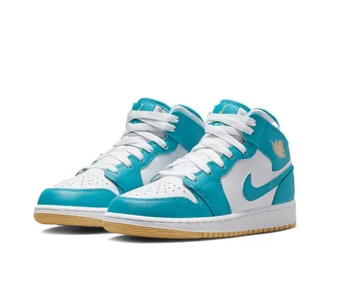 Air Jordan 1 Mid Aquatone (GS) Urban Core