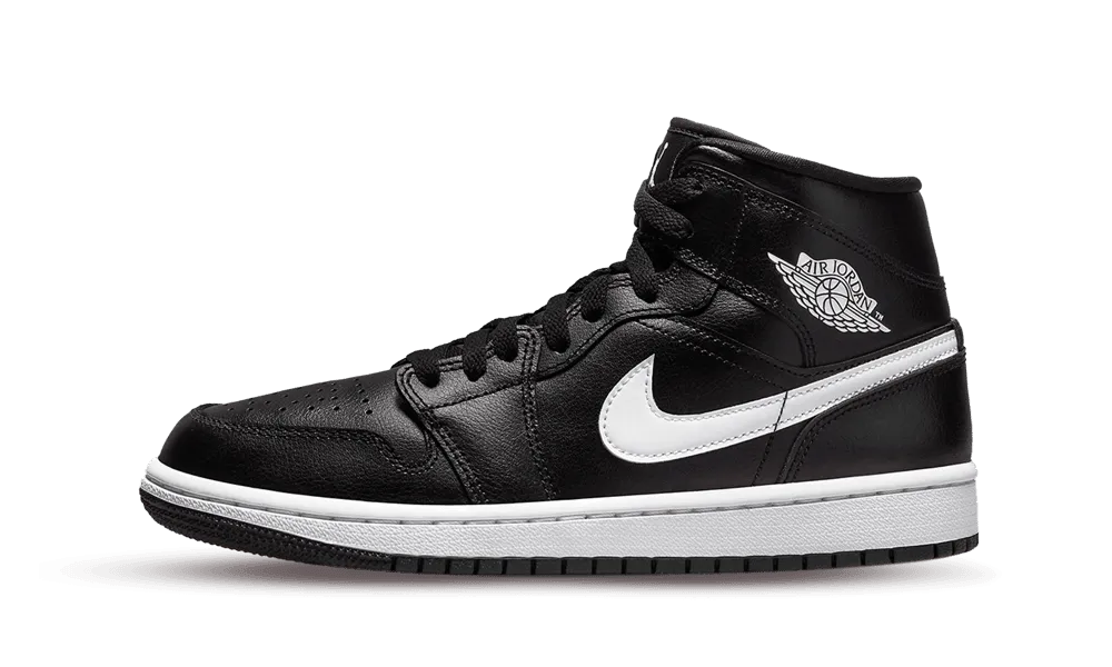 Performance Cut Control Driven Build Air Jordan 1 Mid Black White