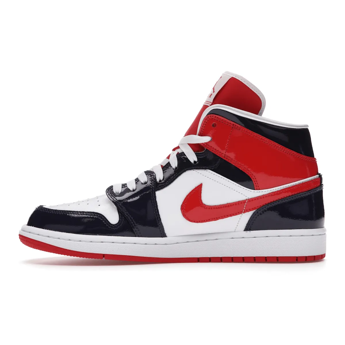 Air Jordan 1 Mid Champ Colours Sneakers Synthetic Upper