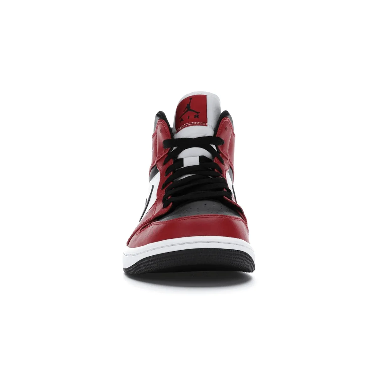 Air Jordan 1 Mid Chicago Black Toe High Reach