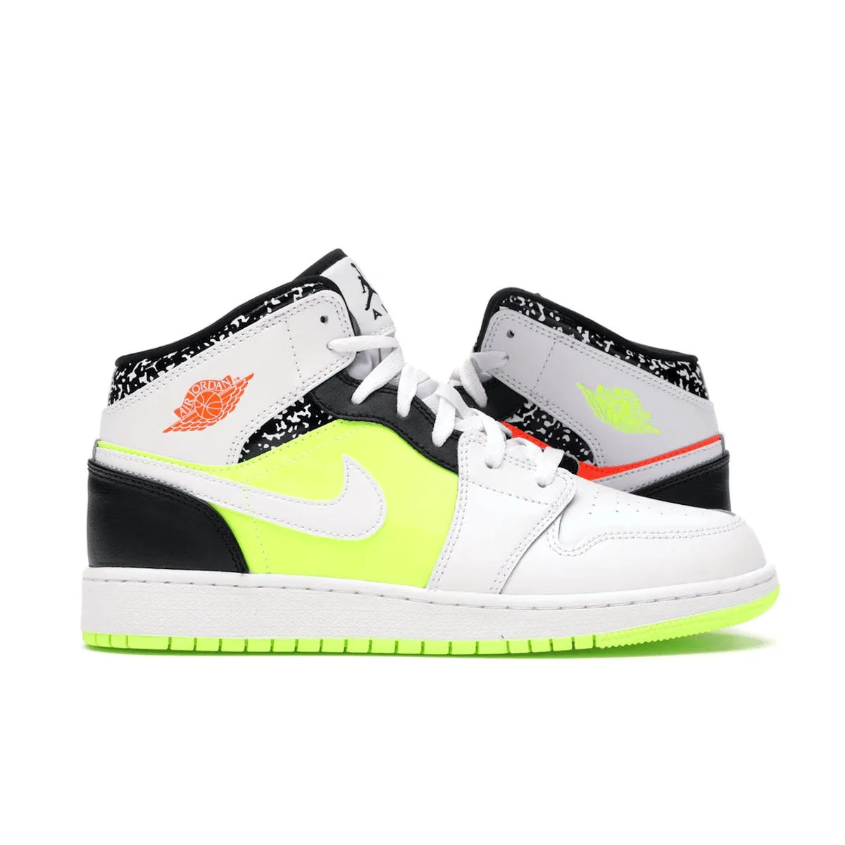 Air Jordan 1 Mid Composition Notebook Speed Enhancement