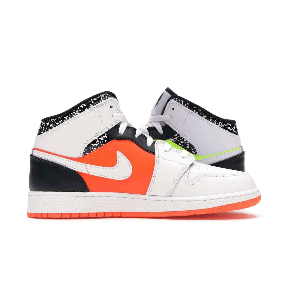 Air Jordan 1 Mid Composition Notebook Speed Enhancement
