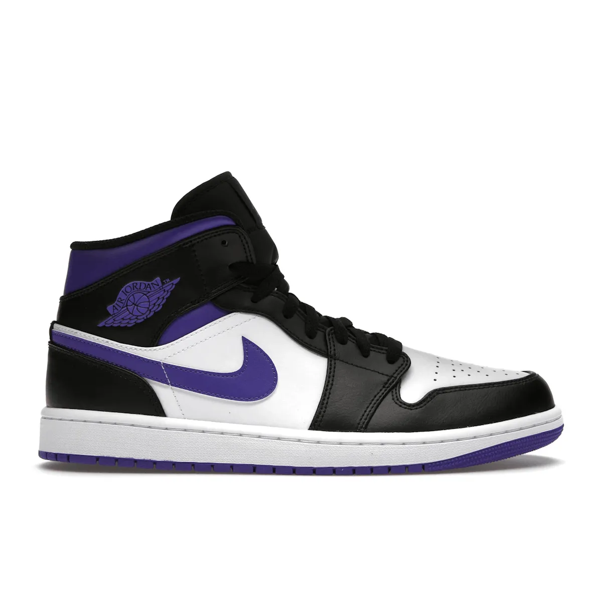 Air Jordan 1 Mid Dark Iris Comfortable Cushioning