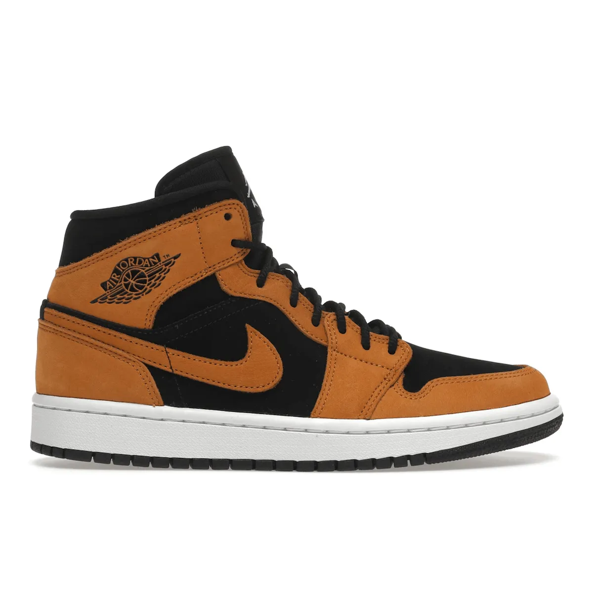 Air Jordan 1 Mid Desert Ochre Ventilated