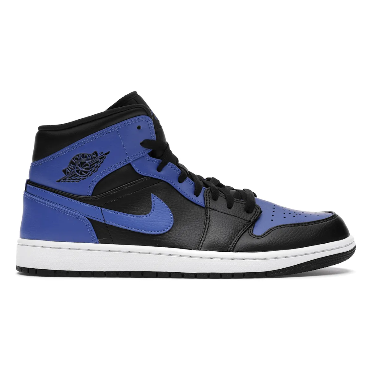 Support Cushion simple design Air Jordan 1 Mid Hyper Royal