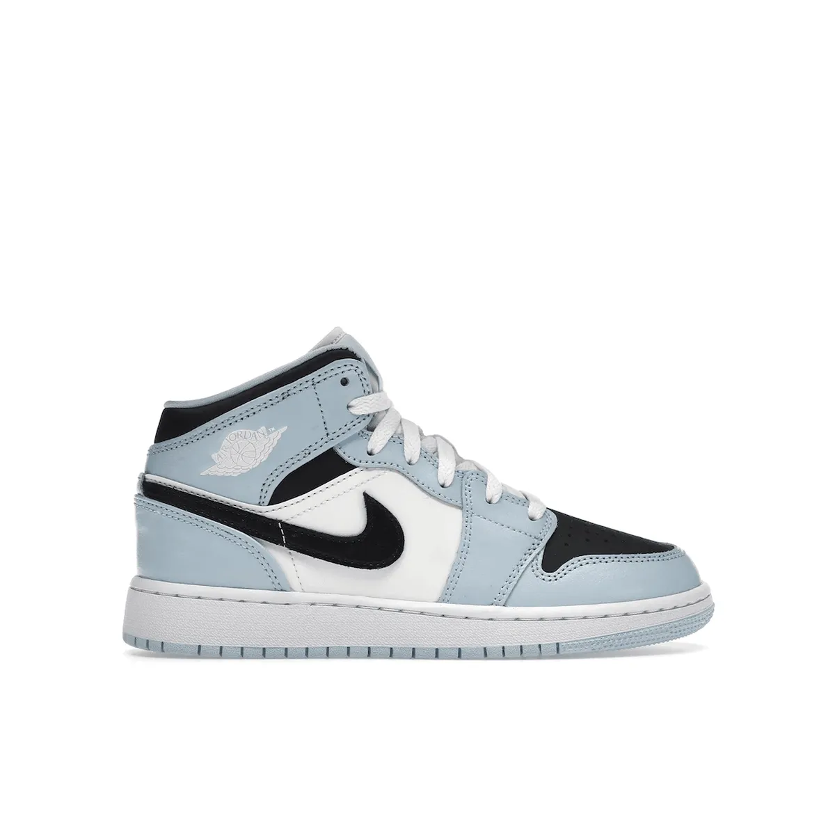 Air Jordan 1 Mid Ice Blue Step Control Support